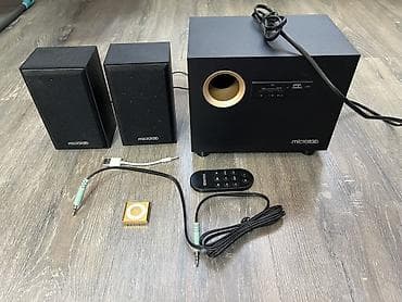 Акустическая система Microlab M-105R 2.1 + AUX + iPod Shuffle