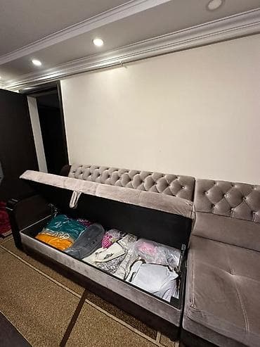 Угловой диван, Раскладной