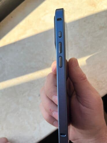 ломбарды телефоны: IPhone 15 Pro, Колдонулган, 256 ГБ, Blue Titanium, Каптама, Коргоочу айнек, Кабель, 88 % — 5