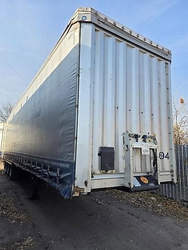 Транспорт: Шторный полуприцеп тентованный, 3 оси Кроне Мега 105 кубов 2015 год — 10