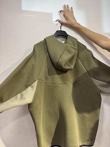 Толстовки: Мужская толстовка, 3XL, Nike, Новый, цвет - Зеленый, Платная доставка, Самовывоз — 2