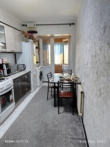 Батирлерди сатуу: 3 бөлмө, 65 м², 106-серия, 3 кабат, Евроремонт — 5