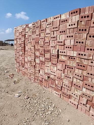 тумбу с полками и зеркалом: Пустотелый, дырчатый, Жженый кирпич, Одинарный, 250×120×65 — 1