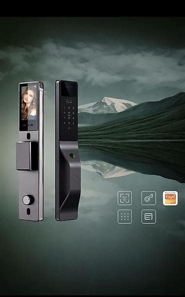 работу охраника: Дверной умный замок, Новый, Другой производитель, Бесплатная установка — 1