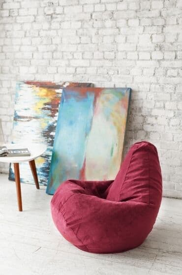 кресло мешок бишкек: Бинбэг, Новый, Бесплатная доставка, Самовывоз, цвет - Серый — 3