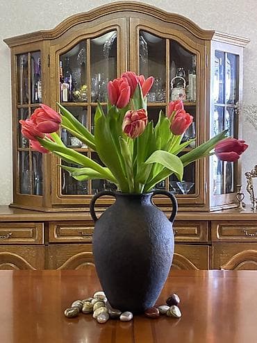 цветочные горшки: Ваза для интерьера и цветов в стиле винтаж — 9