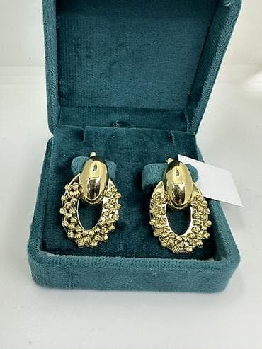 Серьги, Проба 585, Без вставки, Женские, Новый