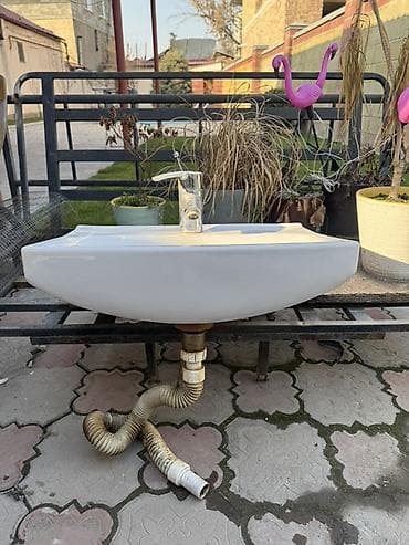 Раковины для ванной: Раковина для ванной, Особенности: Глянцевое, Овальная форма, Материал: Керамика — 3