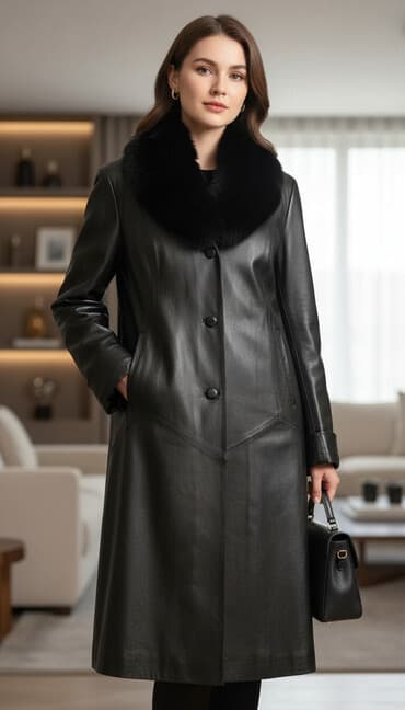 шерстяные кофты женские больших размеров: Пальто женское — 1
