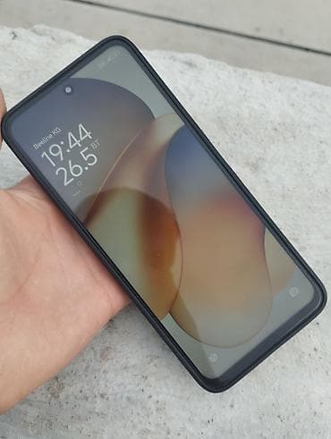 Redmi, Redmi Note 12, Колдонулган, 256 ГБ, түсү - Кара, 1 SIM, 2 SIM