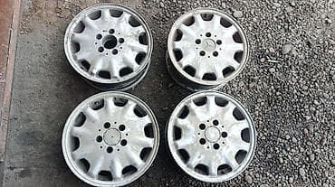 a6 c5: Литые Диски R 15 Комплект, отверстий - 5, Б/у — 1
