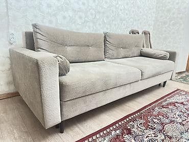 двух спальное: Комплект мягкой мебели, цвет - Бежевый — 5