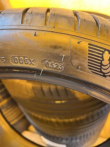Унаа: Шиналар 255 / 40 / R 21, Жай, Колдонулган, Комплект, Франция, Michelin — 6
