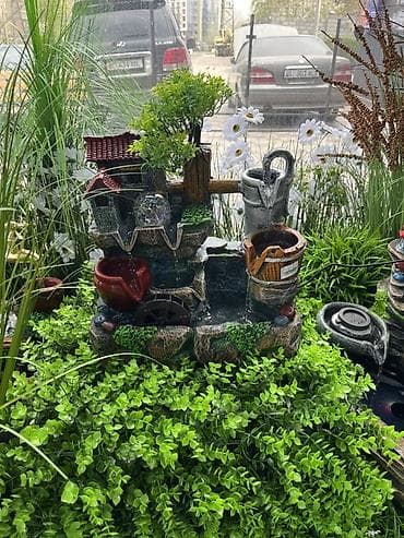 mini projector: Настольные декоративные фонтаны с подсветкой - Электрические — 4