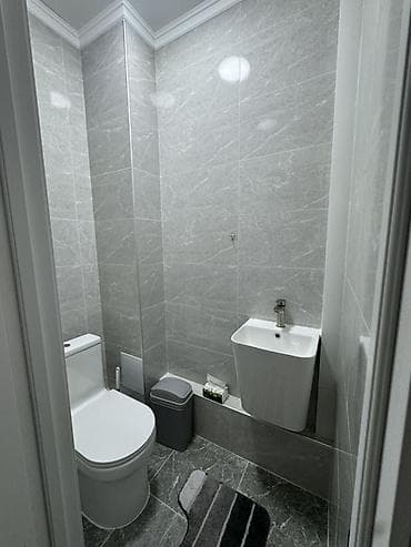 квартира с подселением 3000сом: 2 комнаты, Риэлтор, Без подселения, С мебелью полностью — 10