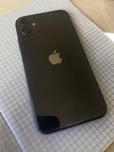 IPhone 11, 64 ГБ, Черный, Чехол