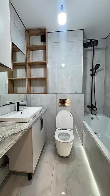 коктал: 2 комнаты, 50 м², Элитка, 12 этаж, Дизайнерский ремонт — 6