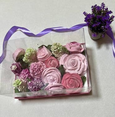 именной блокнот на заказ: Вкусный зефир(букеты,зефирные боксы) На заказ изготовление 1-2 дня — 3