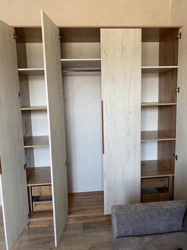 шифонеры в рассрочку: Шкаф для одежды, Новый, Прямой, ЛДСП — 8