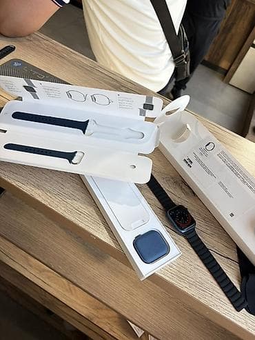 Apple Watch Series 7, 45 мм, алюминий (синий корпус) Комплектация и — 1