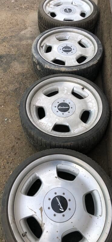 машина ман: Литые Диски R 19 Lorinser, Комплект, отверстий - 5, Б/у — 2