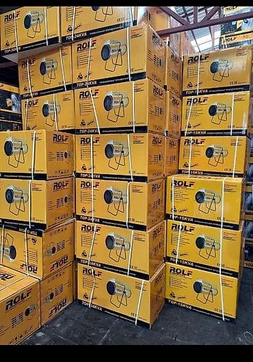 Тепловая пушка Электрическая, более 2000 Вт, Регулировка температуры