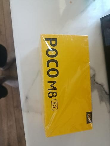 телефон редми 15 с: Poco M8, Новый, 256 ГБ, цвет - Желтый, 2 SIM — 1