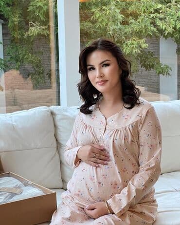 белая ночная сорочка: Ночная сорочка, Хлопок, Длинная модель — 4