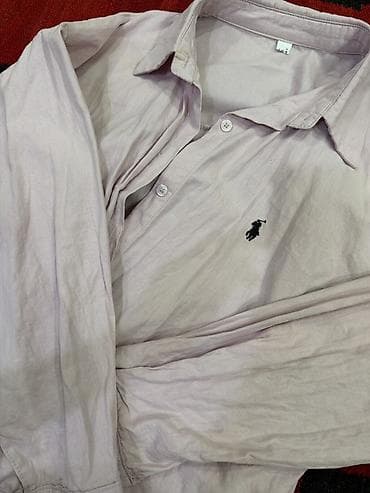 эркектер: Женская рубашка Polo Ralph Lauren с длинным рукавом. - Цвет — 2
