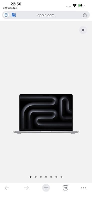 apple ноутбуки: Ноутбук, Apple, 24 ГБ ОЗУ, Apple M4 Pro, 14 ", Новый, Для работы, учебы, память SSD — 4