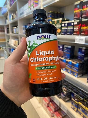 ros: NOW Liquid Chlorophyll — жидкий хлорофилл, пищевая добавка — 1
