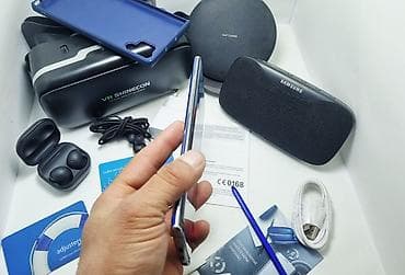 iphone 12 mini 64: Samsung Note 10 Plus, Б/у, 512 ГБ, цвет - Синий, 1 SIM, eSIM — 4