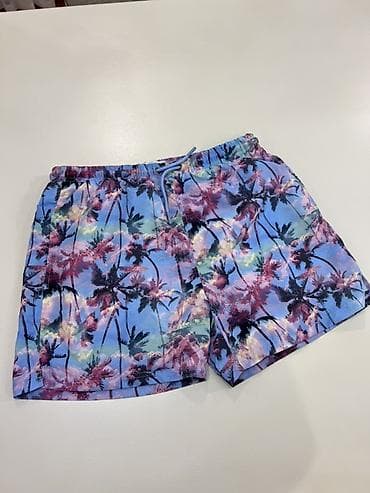 одежда для купания: Мужские пляжные/плавательные шорты Primark “Capes”. - Размер: XS, M — 1