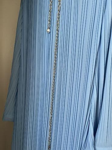 шорты длинные: Повседневное платье, Длинная модель, Шифон, Стандарт — 2