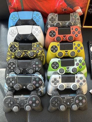 ps4 new: Игровой комплект: -Игровая консоль PlayStation 5 с двумя джойстиками — 9