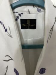 женские брендовые туфли недорого: Женская блуза Elizz Brand, размер S - Цвет: молочно‑белый с нежным — 4