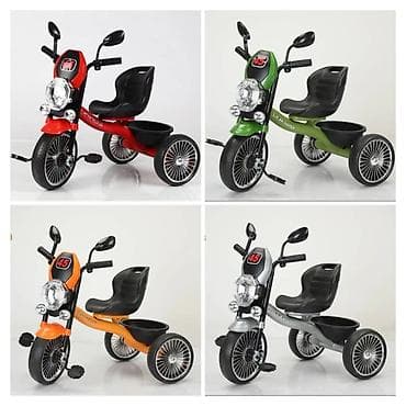 Балдар электр унаалары: Балдар үчүн велосипед, 3 дөңгөлөктүү, 1 - 3 жаш, Кыз үчүн, Жаңы — 6