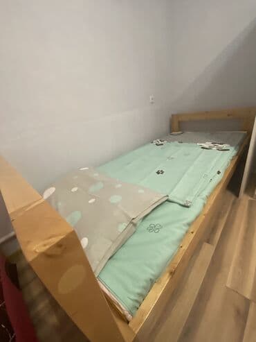 детский кровать новый: Керебет, Жаңы, Балдар үчүн, Кыздар үчүн, Матрас, Жыгач, Өзү алып кетүү — 2