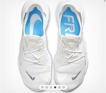 обувь туфли: Мужские кроссовки, 40.5, Nike, Б/у, цвет - Белый, Самовывоз — 5