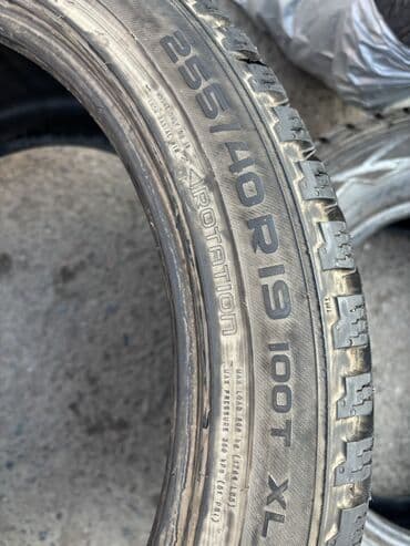 перфорированные тормозные диски: Шиналар 285 / 35 / R 19, Winter stud, Колдонулган, Комплект, Жеңил унаалар, Nokian — 12