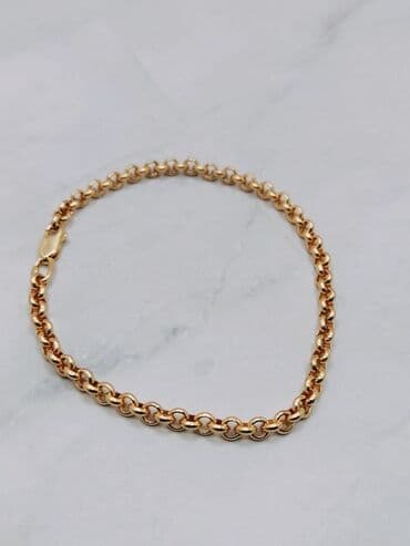 продаю золотую цепочку: Плетение "Шопард" Золото 585 проба Ручная работа Вес цепи 32 гр — 30