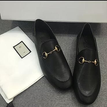 Мокасины и лоферы: Лоферы, 36, Gucci, Новый, цвет - Черный — 4