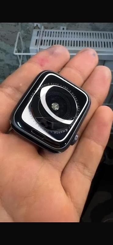 mi watch lite бишкек: Apple Watch 4 44 mm в хорошем состоянии в комплекте белый ремешок — 6