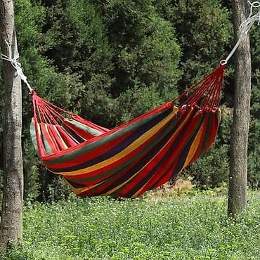 Все для дома и сада: Гамак Одноместный, Тканевый — 1