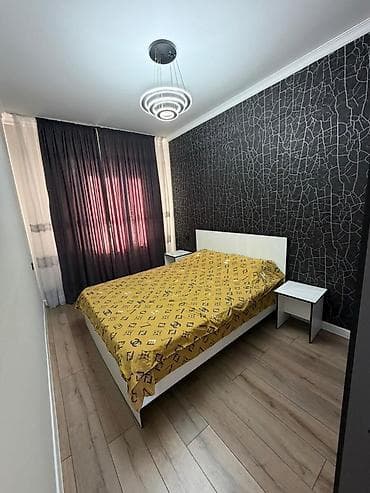 69: 2 комнаты, 78 м², Джал мкр (в т.ч. Верхний, Нижний, Средний) 106 серия, 6 этаж, Евроремонт — 1