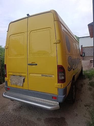 Услуги: Mercedes-Benz Sprinter фургон, желтый, удлиненная и высокая версия — 3