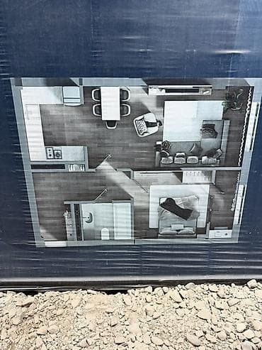 адна спалка: Планировка 2‑комнатной квартиры - Общая концепция: функциональная — 1