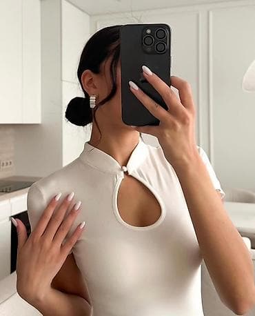 трусики хлопок: Топ, Трикотаж, Облегающая модель, Новый, S — 1