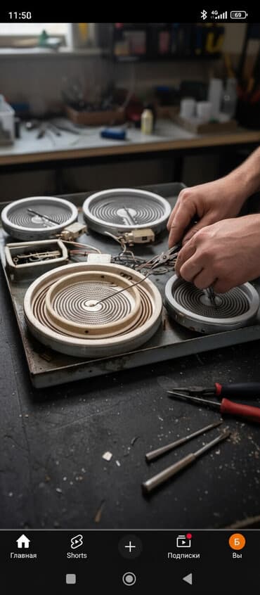 ремонт домашних телефонов: Ремонт и восстановление нагревательных элементов керамических — 1