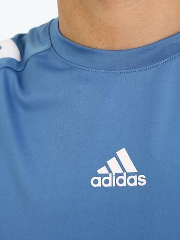 adidas boost: Мужская спортивная футболка adidas - Назначение: тренировки, бег — 9